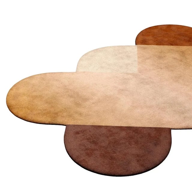 Contemporary Tapis Shaped #05 Modern Eclectic Rug by TAPIS Studio, 2010s For Sale - Image 3 of 5