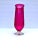 Pilgrim Art Mid 20th Century Spiral Optic Cranberry Twist Glass Vase For Sale - Image 4 of 8