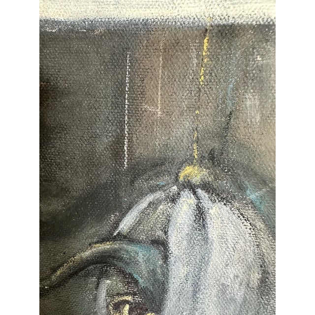 Nancy Plotkin "Night Moves" Oil on Canvas Painting '06 For Sale In Chicago - Image 6 of 9