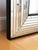 1980s Large Vintage Deknudt Beveled Panel Mirror – Silver and Black, Belgium, 1980s For Sale - Image 5 of 9