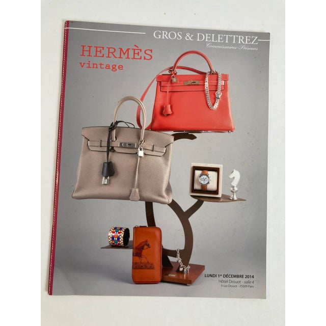 Hermes Vintage Auction Catalog Paris 2014 Published by Gros & Delettrez For Sale - Image 4 of 9