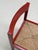 Red Stained Oak and Cane Chairs by Gerard Geytenbeek for ASZ Meubelen, Netherlands, 1960s, Set of 5 For Sale - Image 4 of 16