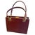 A 1960s Gucci Vintage Red Leather and Brass Hardware Evening Bag For Sale - Image 15 of 18