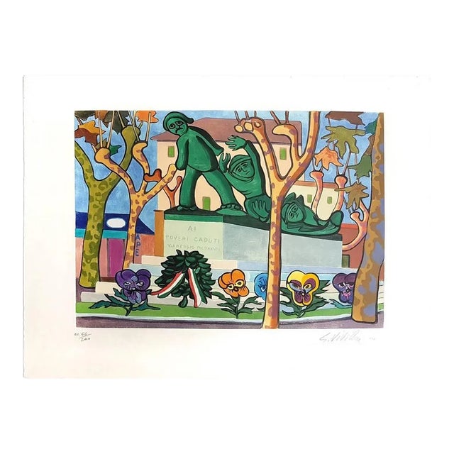 War memorial of Viareggio 1956 For Sale