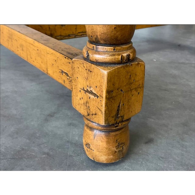 Green Vintage Guy Chaddock English Country “Finch” Side Desk Chair For Sale - Image 8 of 10