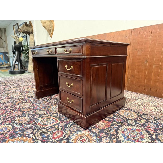 English Desk with Backboard For Sale - Image 6 of 18