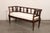 Italian 19th C. Lyre Splat Back Sofa Bench For Sale - Image 9 of 12