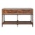 Greenview Forged Iron Console Table For Sale