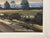 Sunset in Ireland Countryside - Original Oil Painting by Northern Irish Artist, Dennis Orme Shaw Art measures 10 x 8...