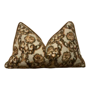 Late 20th Century Re-Designed and Hand-Engineered Pillow Cover