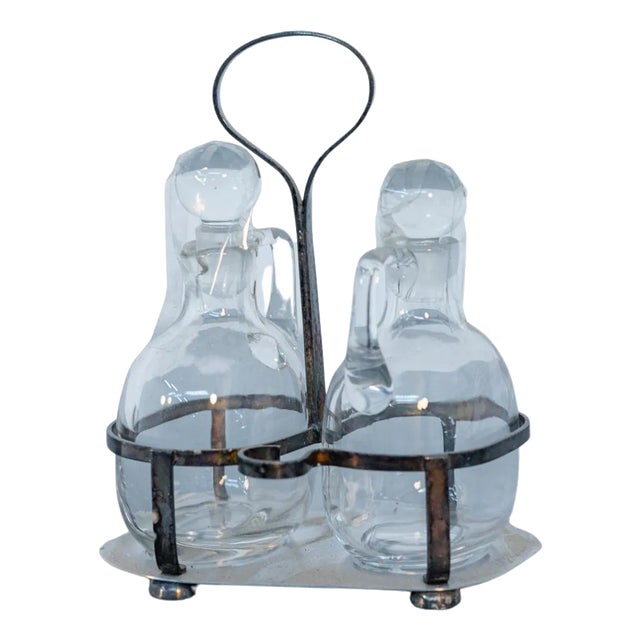 Vintage Oil & Vinegar Servers by Gio Ponti, Set of 3 For Sale