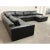 Animal Skin Room & Board Metro Chaise Lounge Sectional For Sale - Image 7 of 12