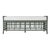 Wood Luna Bench - Evergreen For Sale - Image 7 of 7