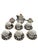 19th Century Late 19th Century Porcelain Coffee Service from Mouvements Modernes & Sévres / Cité de la Céramique, 1890s For Sale - Image 5 of 17