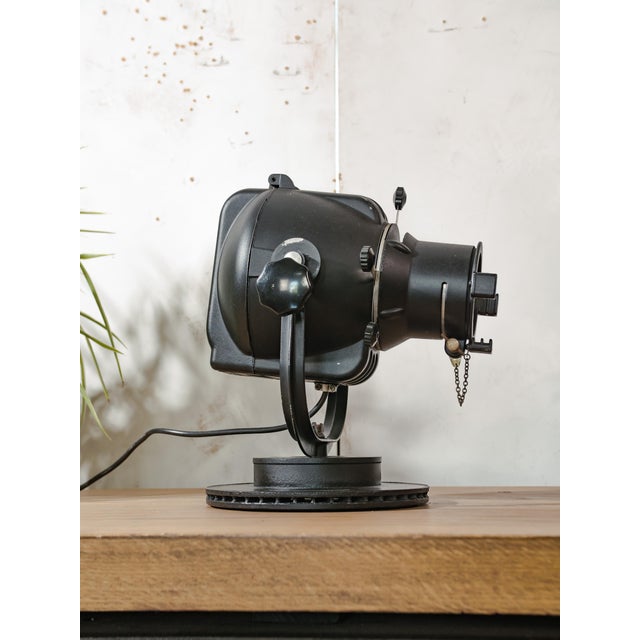 Pig Nose Theater Spotlight Desk Lamp from Strand Electric, England, 1960s For Sale - Image 9 of 16