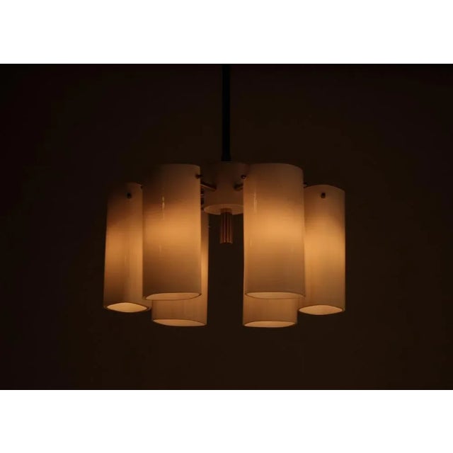 Ark Chandelier attributed to Gert Nyström for Fagerhults, Sweden, 1969 For Sale - Image 3 of 9
