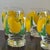 Mid-20th Century Tulip Low Ball Cocktail Glasses — Set of 5 For Sale - Image 9 of 14