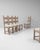 Brown 20th Century French Set Of Six Oak Dining Chairs For Sale - Image 8 of 12