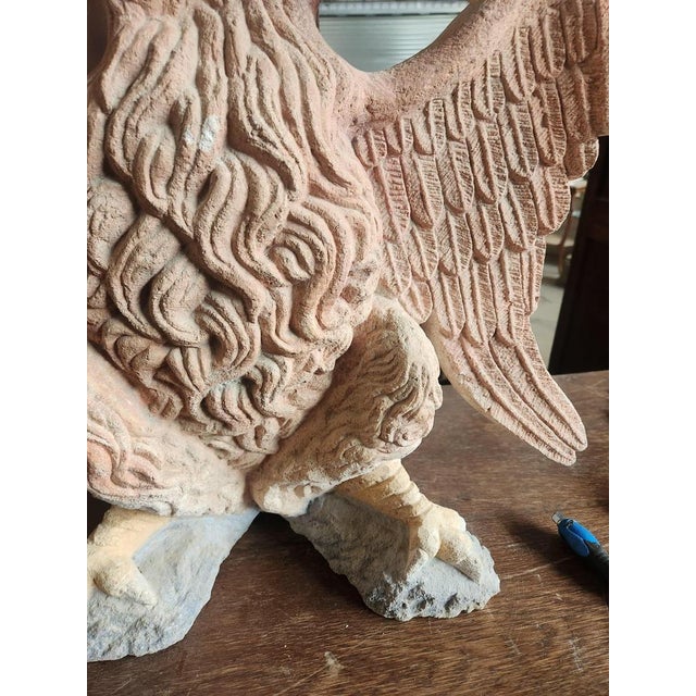 16th Century Limestone Two-Headed Eagle For Sale - Image 3 of 12