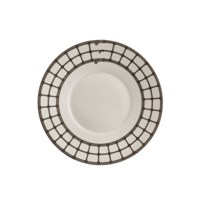 Aryan Teacup & Saucer Set of 4 by Nina Magon For Sale - Image 4 of 6