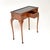 Late 19th Century Antique Leather Top Console Table in Burr Walnut, 1890 For Sale - Image 5 of 12