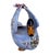 19th Century French Faience Duck Jardiniere Saint Clement For Sale - Image 9 of 10