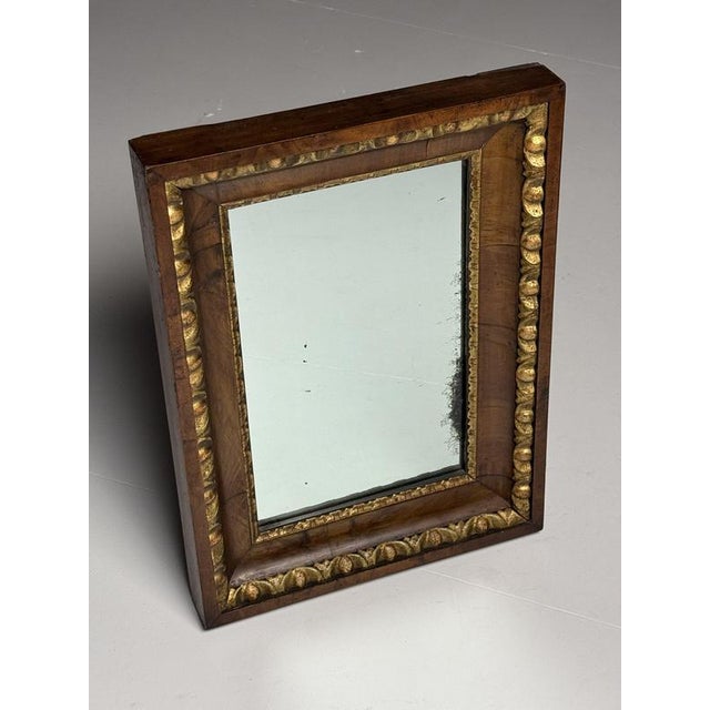 Antique French Mirror in Mahogany, 1800s For Sale - Image 11 of 14
