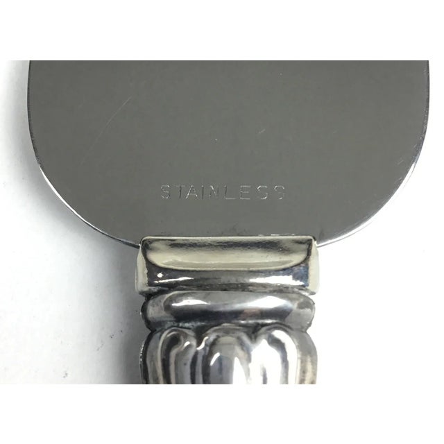 1980s 1980s R Sterling Cheese Serving Knife For Sale - Image 5 of 9