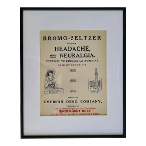 Early 1900s Advertisement of Bromo-Seltzer Tower in Baltimore