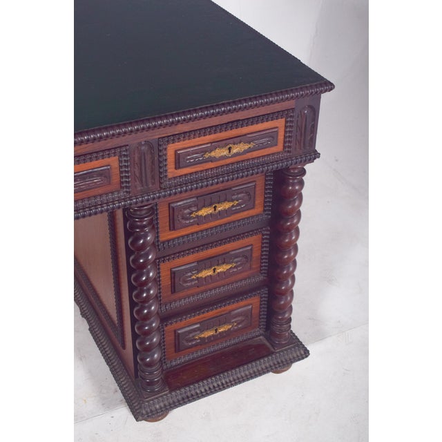 Antique Portuguese Twisted and Shaken Desk For Sale - Image 15 of 16