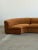 2020s Abruzzo Sectional in Brown Chenille For Sale - Image 5 of 14