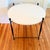 Hickory Chair Ionia Side Table With Round Stone Top For Sale - Image 10 of 11