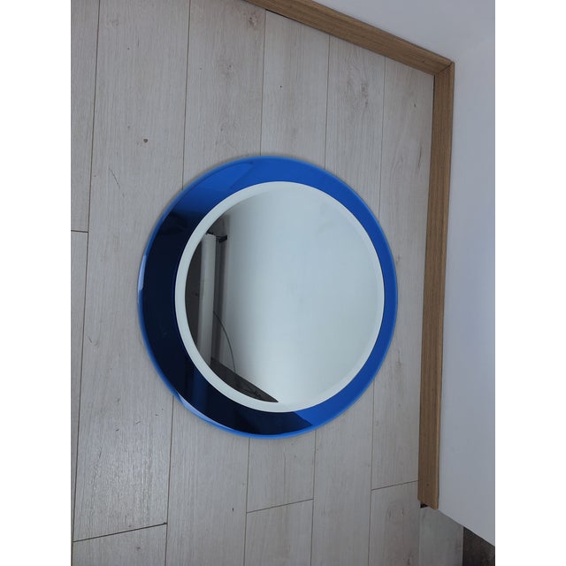 Mirror from Cristal Art, 1950s For Sale - Image 6 of 8