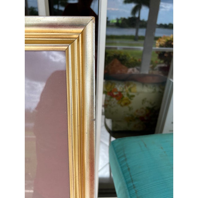 Floral Watercolor Painting Signed by Brent Heighton For Sale - Image 4 of 8