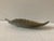 Mid-Century Modern Israel Footed Brass Leaf Dish For Sale - Image 3 of 8