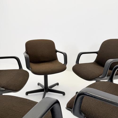 Mid-Century Modern Dek Chair By Charles Pollock for Comforto, 1970s For Sale - Image 6 of 18