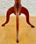Wood Mid Century Walnut With Marquetry Round Side Table, 1950s For Sale - Image 7 of 9