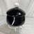 Offered here is a Jozefina Krosno hand-blown art glass pedestal compote or candy dish with a lid, featuring a unique...