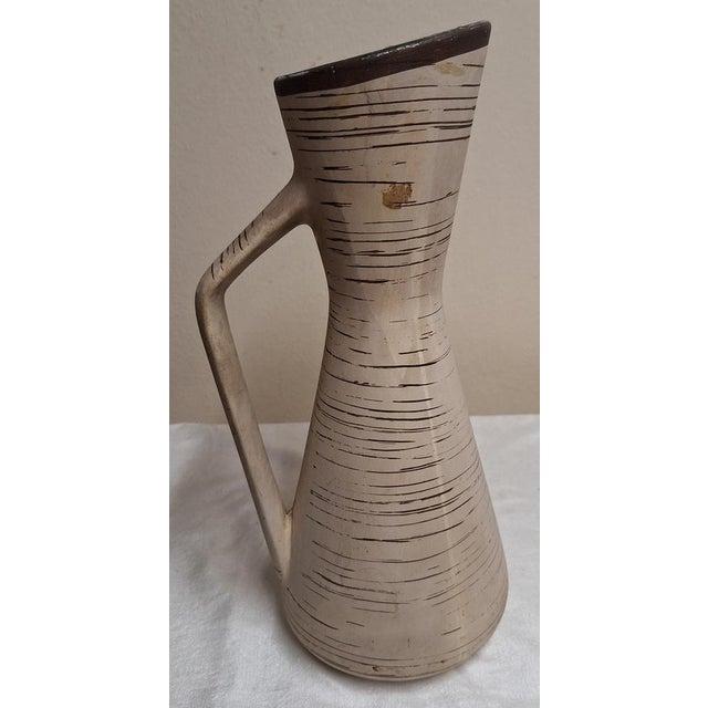 Mid-Century Modern Mid-Century German Ceramic Vase by Scheurich Europ Linie, 1960s For Sale - Image 3 of 7