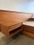 Brown Danish Modern Queen Platform Bed For Sale - Image 8 of 18