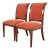 Smith & Watson Regency Carved Mahogany Side Chairs or Dining Chairs, Pair For Sale