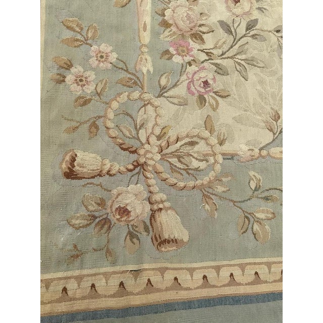 1920s Large Antique French Aubusson Rug, 1890s For Sale - Image 5 of 18