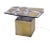 Postmodern Custom Studio Made Side Table With Resin and Slate Top and Light Up Base For Sale - Image 3 of 13