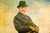 Charming Portrait Man on Horse Equestrian Impressionist Antique Oil Painting For Sale In New York - Image 6 of 17