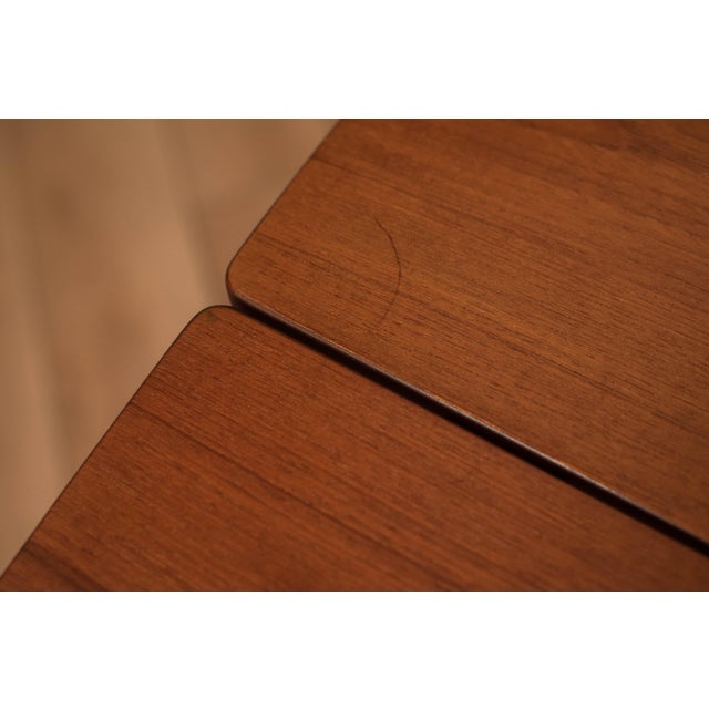 Vintage Danish Teak Drop Leaf Extension Dining Table by Borge Mogensen For Sale - Image 12 of 18