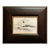 Contemporary Original Small Abstract Black Ink Painting Wide Wood Frame For Sale