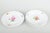 Meissen Four dinner plates, c. 1930s. Four porcelain plates, hand-painted with multicoloured floral decorations. Classic...