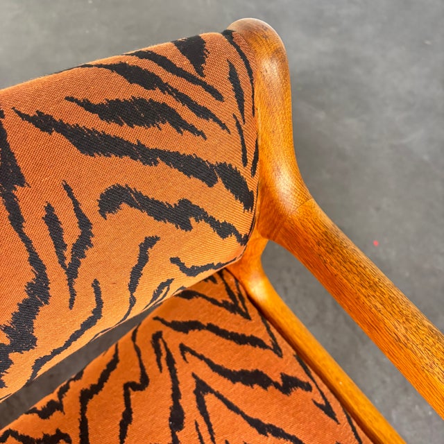 Vintage Scandinavian Teak Sled Chairs, 1960s, Set of 4 For Sale - Image 12 of 13