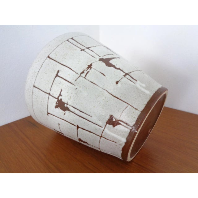 Large Lava Ceramic Cachepot, 1970s For Sale - Image 9 of 14