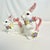 Mid-Century Trompe L’Oeil Hollywood Regency Majolica Bunny Creamer and Sugar Bowl - A Pair, Easter For Sale - Image 6 of 11